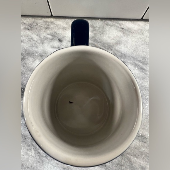 Budlight Ceramic Mug Blue White /Gold Accents Anheuser-Busch - Picture 6 of 6